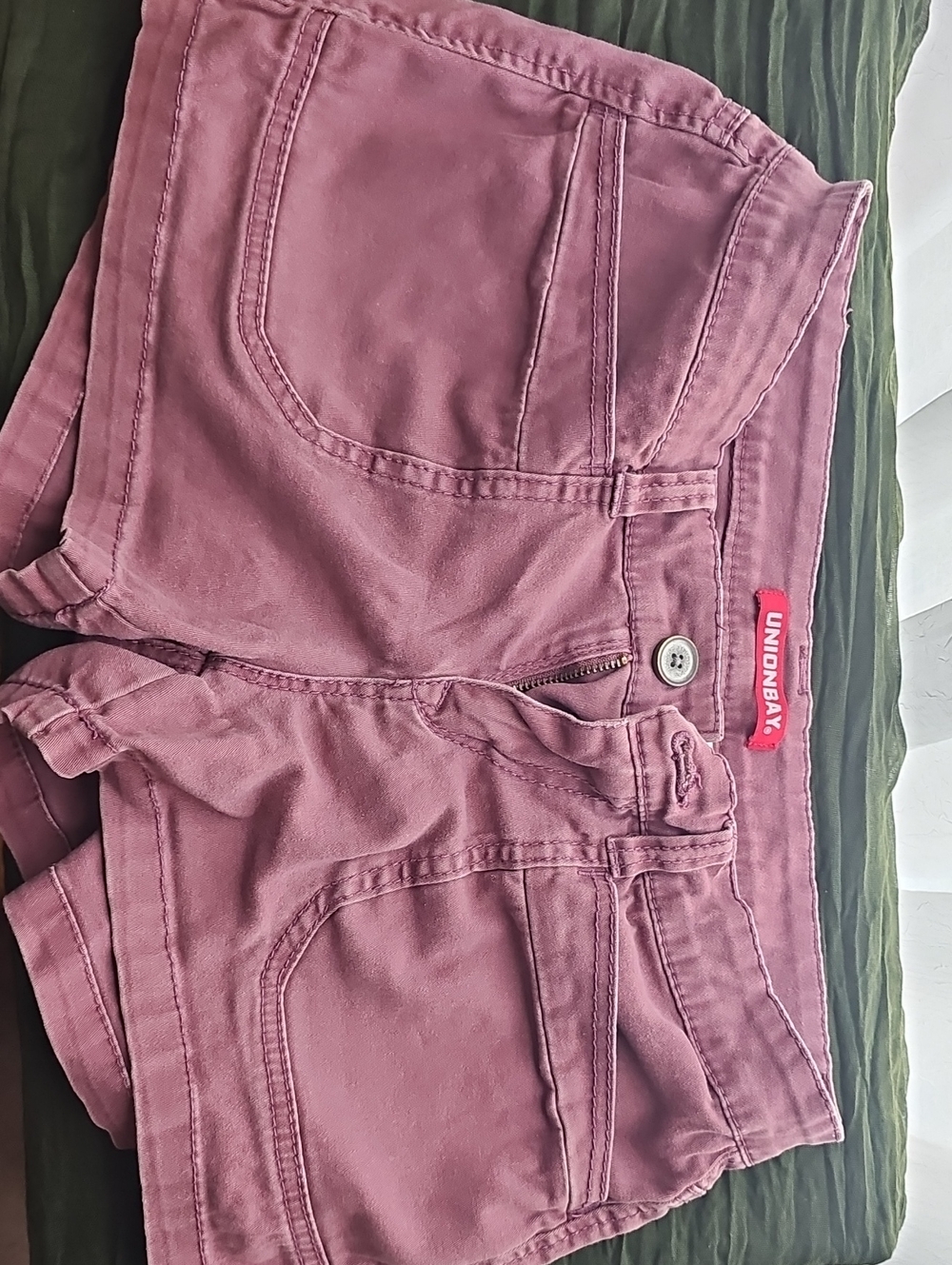 UNIONBAY Girls' Dusty Mauve Pink Shorts